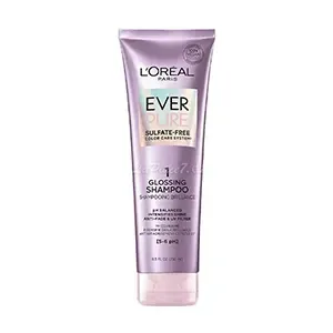 Shampoing brillance anti affadissement et filtre UV, Sans sulfate, Ever Pure, l'Oréal, 250ml