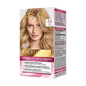 Coloration pour cheveux, Excellence crème, L'Oréal, 4.45 Cuivre châtaignier acajou