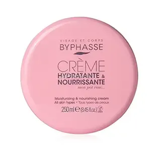 Crème hydratante et nourrissante pour visage et corps, Mon pot rose, Byphasse, 250ml