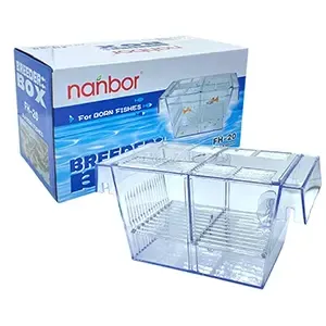 Boîte d'isolation et d'élevage de poissons d'aquarium, Multi-usages, Nanbor, FH-20