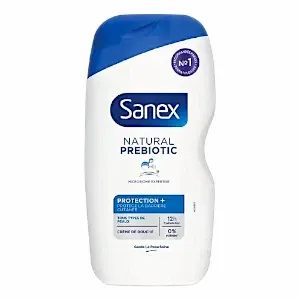 Crème de douche pour tous types de peaux, Protection+ , 12 h d’hydratation, Sans sulfates, Microbiome Expertise, Natural prebiotic, Sanex, 700ml