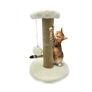 Griffoir pour chat avec pompon, 35cm
