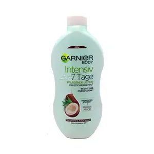 Lotion adoucissante au lait de coco pour peau sèche et rugueuse, Hydratation ressentie 7 jours, Garnier, 400ml