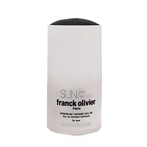 Déodorant parfumé à bille pour homme , Anti-transpirant, Sun java white, Franck olivier