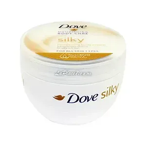 Crème hydratante pour le corps pour tous types de peaux, Silky, Dove