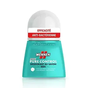 Déodorant bille au savon, Pure control, Mennen, 48h