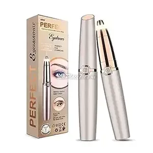 Epilateur de sourcils indolore avec lumière, Perfect
