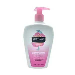 Gel lavant intime hydratant pour tous types de peaux, Fraîcheur longue durée, Ph physiologique, Confiant, Lady Fresh, 250 ml