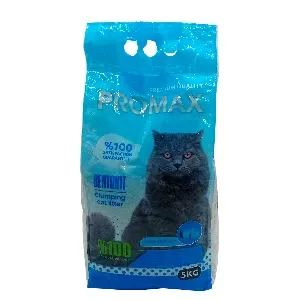 Litière agglomérante pour chat au savon de Marseille, Bentonite, Promax, 5kg