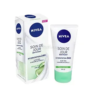 Soin de jour matifiant pour peaux mixtes, Hydratation 24H, Nivea