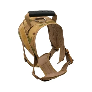 Harnais pour chien en tissu avec motif militaire, L