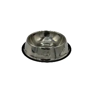 Gamelle pour chien en inox, 20 cm