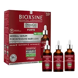 Pack de 3 Sérums cheveux anti-chute à base de plantes, Bioxcin, 3*50ml