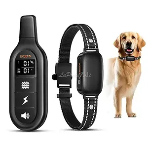 Collier éléctrique de dressage pour chien, Rojeco, PD521, 1000m