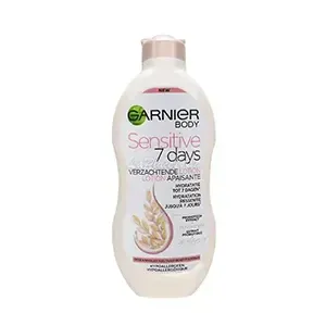 Lotion apaisante au lait d'avoine pour peau sèche et sensible, Hydratation ressentie 7 jours, Garnier, 400ml