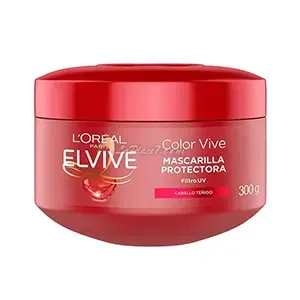 Masque Color vive pour cheveux colorés ou méchés, Elvive, L'Oréal, 300g