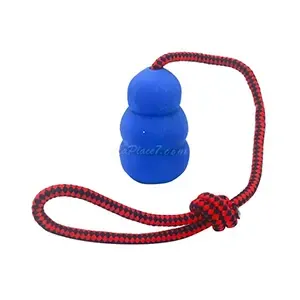 Jouet solide en caoutchouc avec corde pour chien, 45Cm
