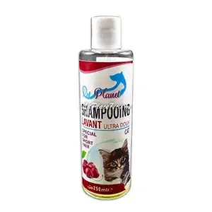Shampoing lavant ultra doux pour chat, Pet Planet, 250ml