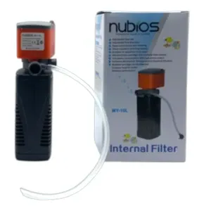 Pompe de filtration d'aquarium pour poissons, Nubios, My-10L, 10w