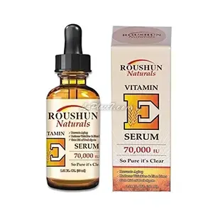 Sérum pour visage, Vitamine E, Naturals, Roushun