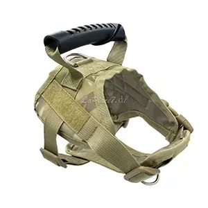 Harnais en tissu pour chien, Motif militaire, Service dog, XS