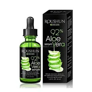 Sérum pour visage à L'aloé vera 92℅, Roushun