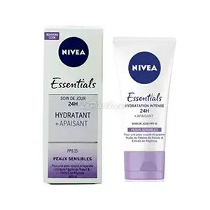 Soin de jour hydratant et apaisant pour peaux sensibles, Nivea