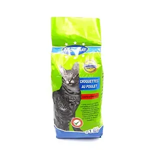 Croquettes pour chat stérilisé au poulet, Monchat, 1,5kg