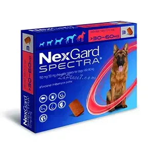 NexGard Spectra 3 Comprimés pour chien de 30 kg-60 kg