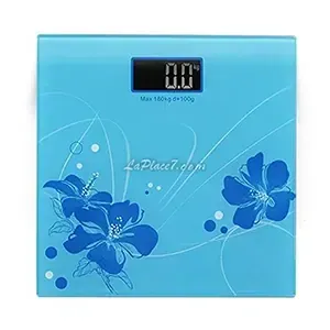 Pèse personne en verre balance ultra slim, Step-on technology, 180kg