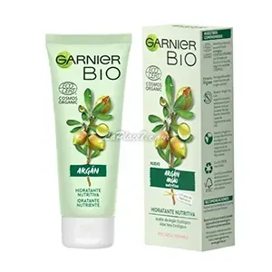 Crème hydratante nourrissante bio à l'huile d'argan pour peaux sèches et sensibles, Garnier