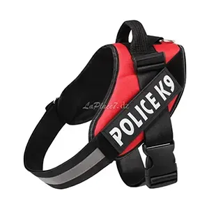 Harnais en tissu pour chien, Police K9, XL