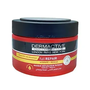 Masque réparateur intense à l'huile d'inca, sans sulfate, Dermactive, 250ml