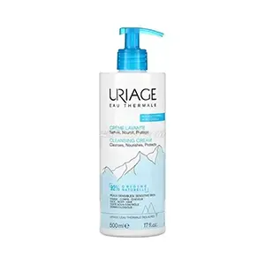 Crème lavante pour peaux sensibles, 92℅  naturelle, Eau thermale, Uriage