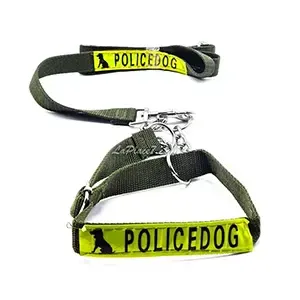 Collier et laisse en tissu pour petit chien, GT Pet 1,2M