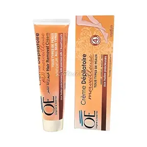 Crème dépilatoire pour Tous Types de peaux, Huiles précieuses, OE