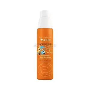 Protecteur solaire en spray pour peau sensible de l'enfant, SPF50+, Avène