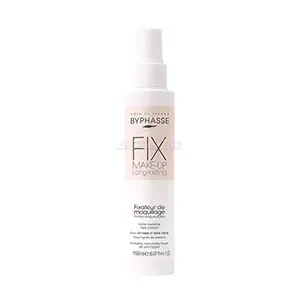 Fixateur de maquillage invisible pour tous types de peaux à l'eau de rose et l'aloe vera, Byphasse, 150ml
