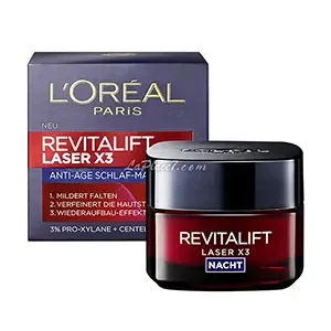Crème de nuit, Anti-age, Revitalift laser x3, L'Oréal