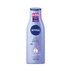 Lait de corps pour peaux sèches,  Douceur, Hydratation intense 48h , Nivea, 250ml