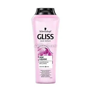 Shampoing pour cheveux ternes réches et sans éclat, Soie liquide, Gliss, Schwarzkopf, 250ml