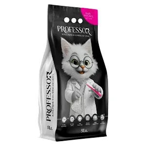 Litière pour chat agglomérante au parfum doux de bébé, Professor, 5L