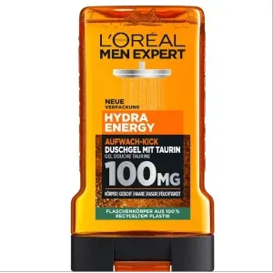 Gel douche pour homme à la taurine, Corps, Visage et cheveux, 100 mg, Hydra energy, Men Expert, L'Oréal, 250 ml