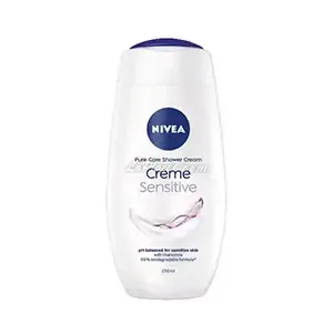 Gel douche à l'huile d'amande naturel, Crème sensitive, Nivea