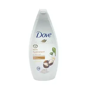 Gel douche au beurre de karité et vanille, 0% sulfate sles, Soin hydratant, Douche soin, Dove, 500ml