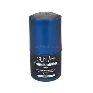 Déodorant parfumé à bille pour homme, Sun java, Franck olivier