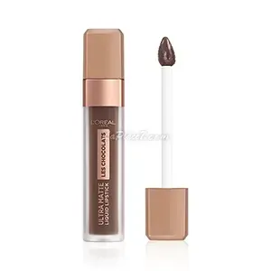 Gloss à lèvre Ultra matte, Steffi's chocolates, L'Oréal, 856 70% Yum