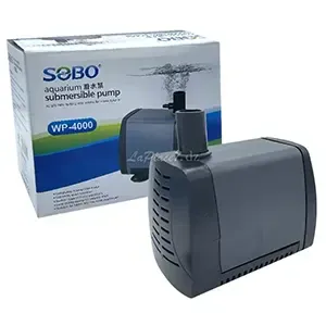 Pompe submersible réglable pour aquarium, fontaine et cascade, Sobo, WP-4000