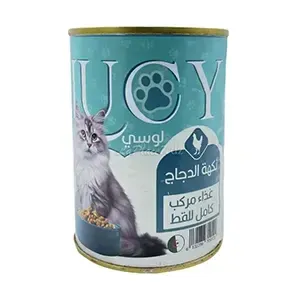 Aliment composé complet au poulet pour chats, Lucy, 400g