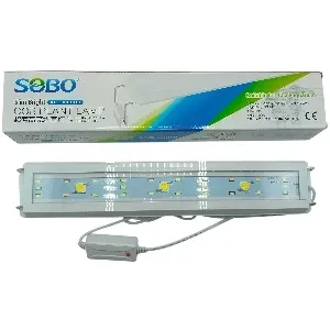 Lampe COB pour plantes d'aquarium, Slim bright, Sobo, AL-380 COB, 40cm